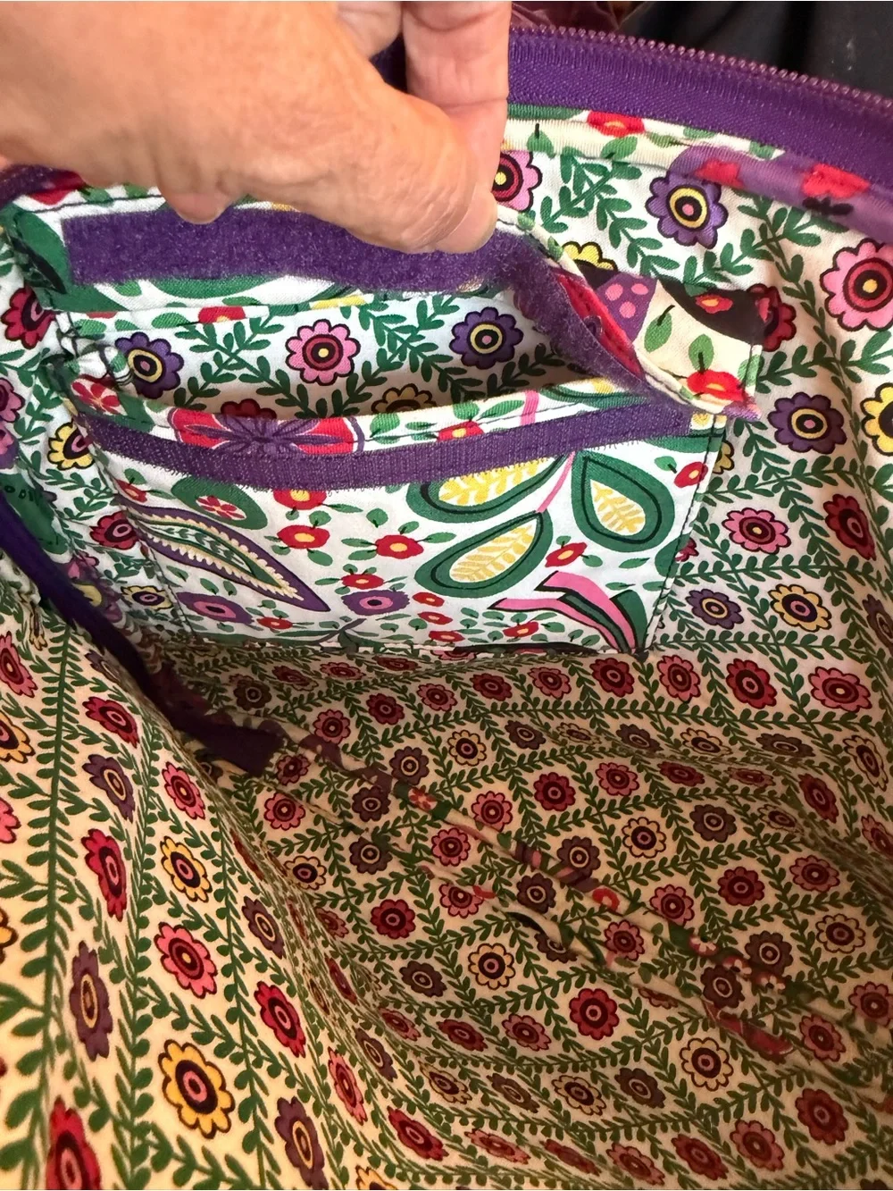 Vera Bradley quilted vera
